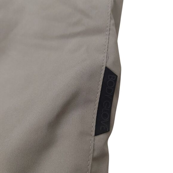 Body Glove Ski Snow Pants Mens Large Light Brown Insulated Ankle Zip Winter - Picture 13 of 13